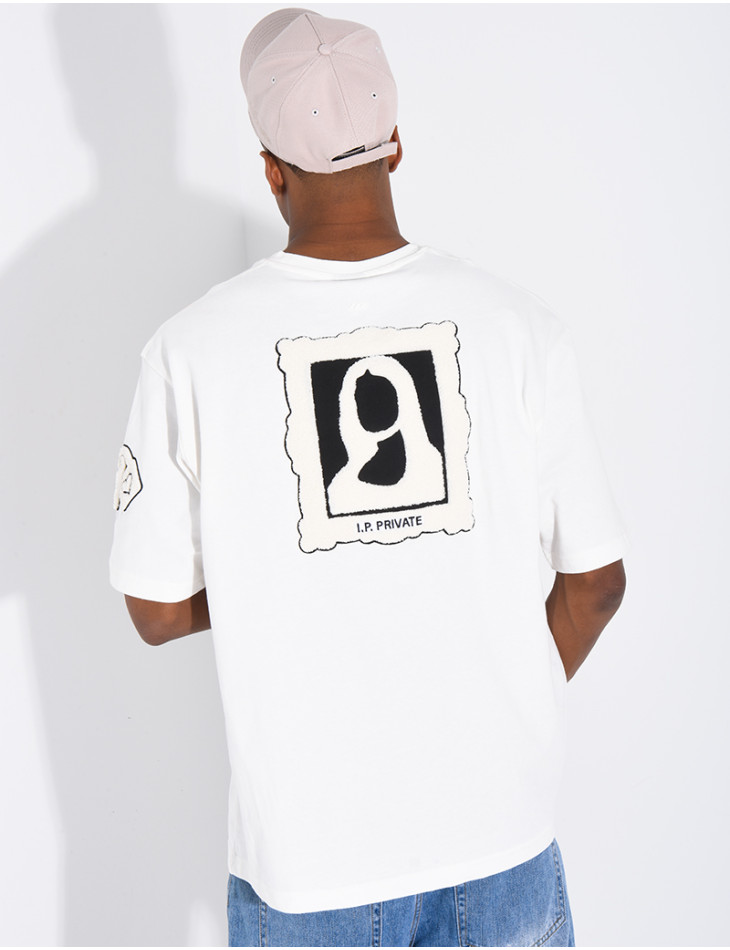 T-shirt avec arc de triomphe