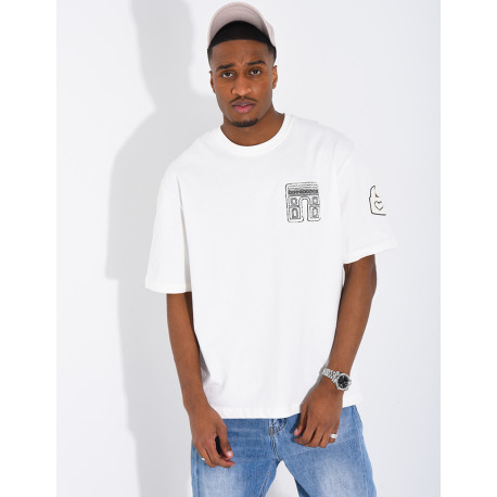 T-shirt avec arc de triomphe
