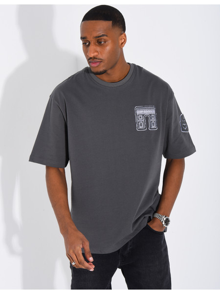 T-shirt avec arc de triomphe