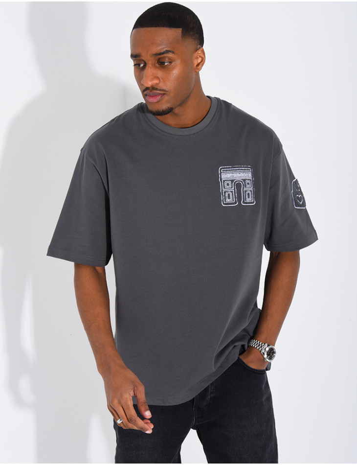 T-shirt avec arc de triomphe