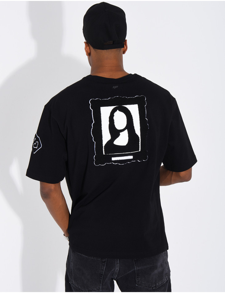 T-shirt avec arc de triomphe