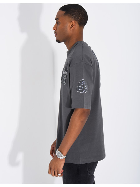 T-shirt avec arc de triomphe