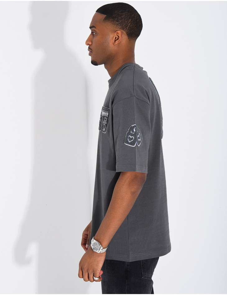 T-shirt avec arc de triomphe