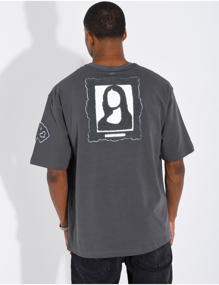 T-shirt avec arc de triomphe