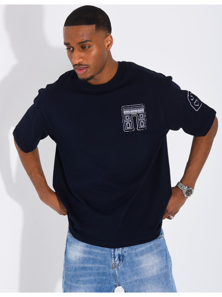 T-shirt avec arc de triomphe
