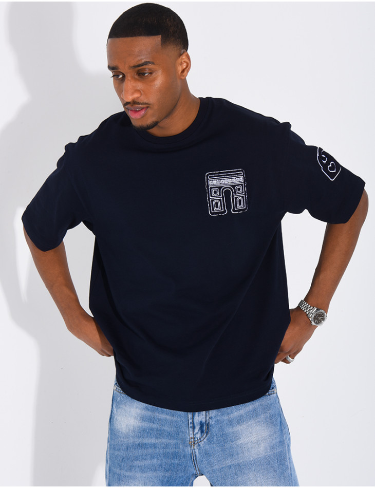 T-shirt avec arc de triomphe