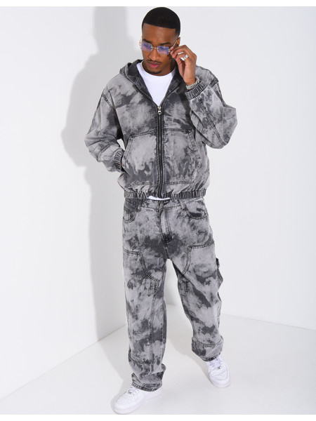 Ensemble en jeans pantalon et veste