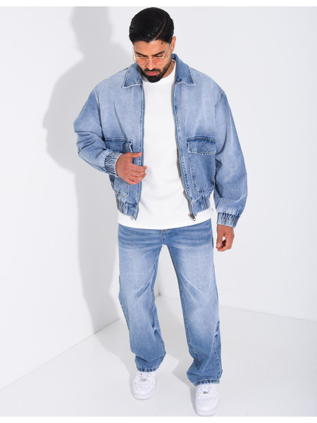 Ensemble en jeans pantalon et veste