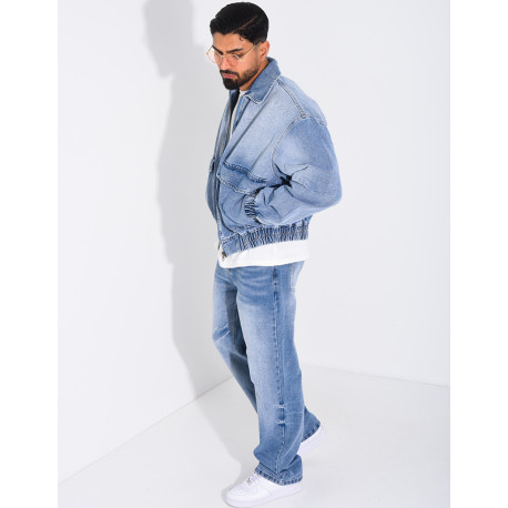 Ensemble en jeans pantalon et veste