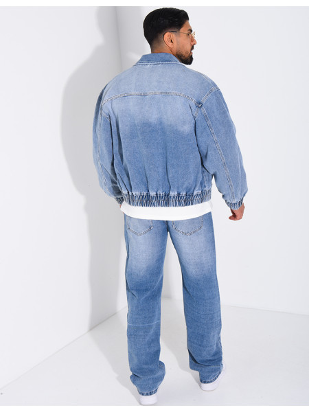 Ensemble en jeans pantalon et veste