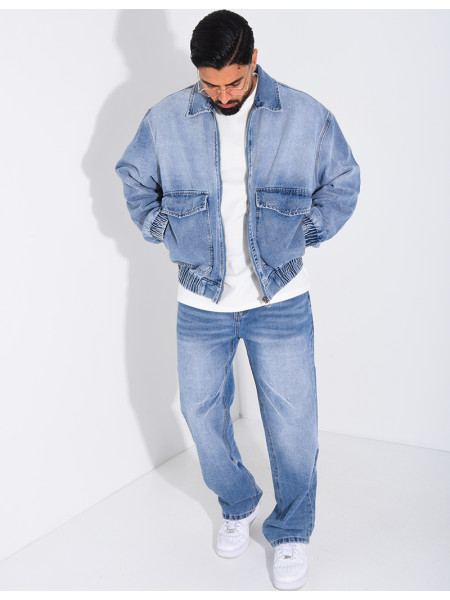 Ensemble en jeans pantalon et veste