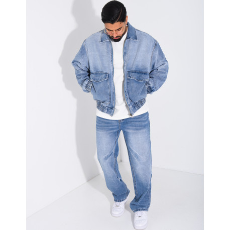 Ensemble en jeans pantalon et veste