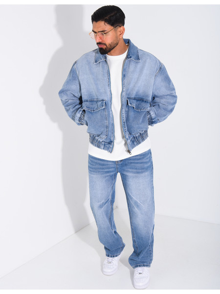 Ensemble en jeans pantalon et veste