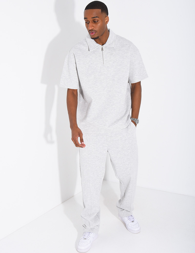 Ensemble pantalon et polo à...