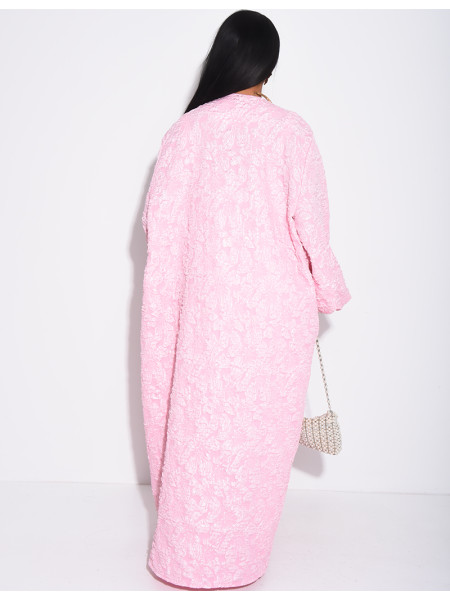 Kimono oversize texturé