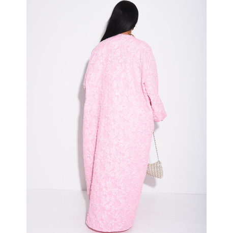 Kimono oversize texturé