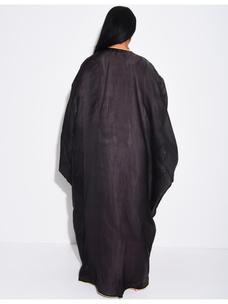 Ensemble robe manches longues et kimono premium assorti