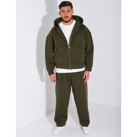 Ensemble pantalon et veste à capuche