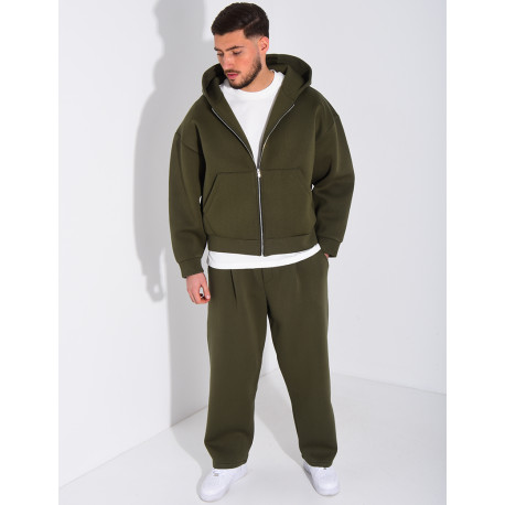 Ensemble pantalon et veste à capuche