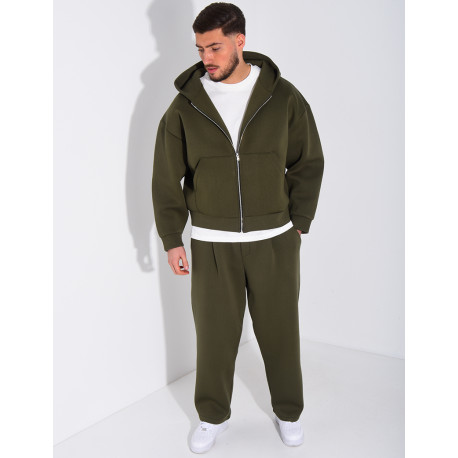 Ensemble pantalon et veste à capuche