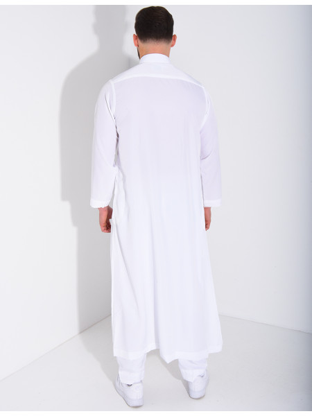 Ensemble de qamis à col rond