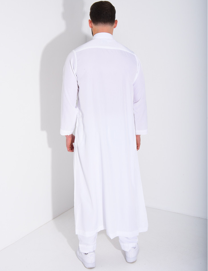 Ensemble de qamis à col rond