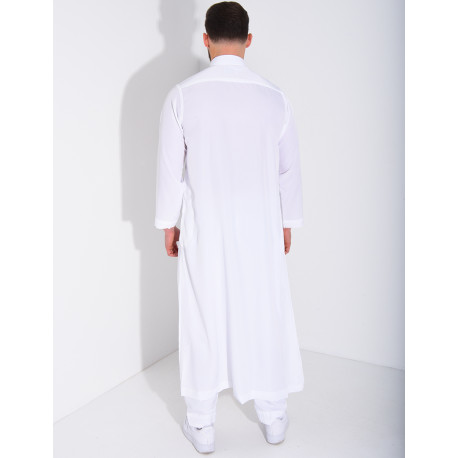 Ensemble de qamis à col rond