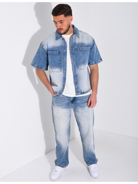 Ensemble en jeans pantalon et veste