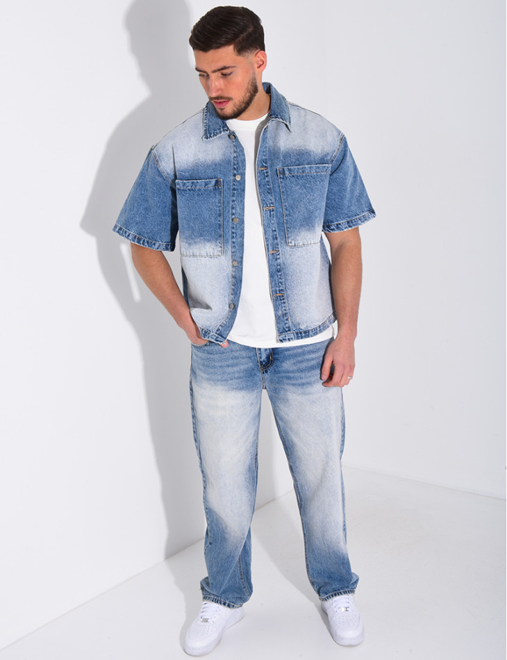 Ensemble en jeans pantalon et veste