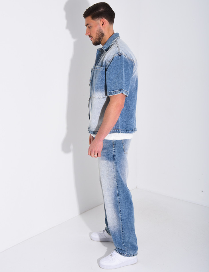 Ensemble en jeans pantalon et veste