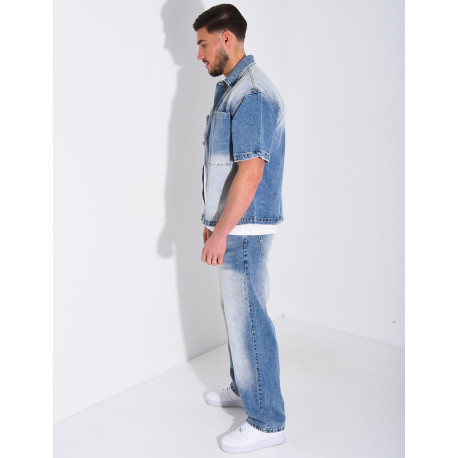 Ensemble en jeans pantalon et veste