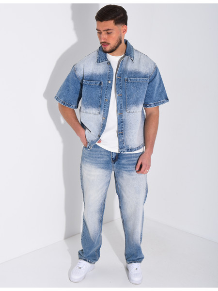 Ensemble en jeans pantalon et veste