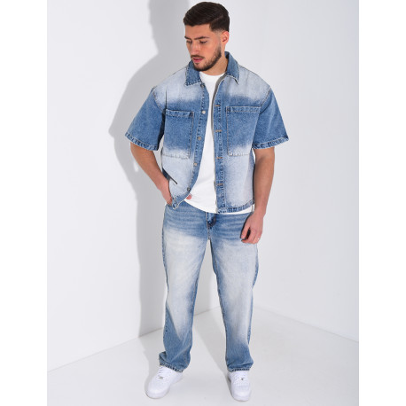 Ensemble en jeans pantalon et veste