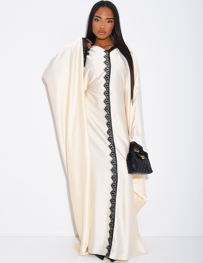 Abaya papillon à...