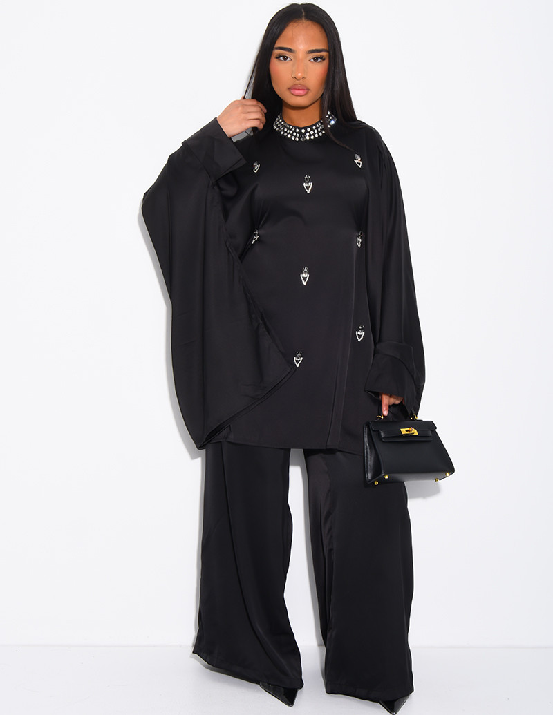 Straight trousers and...