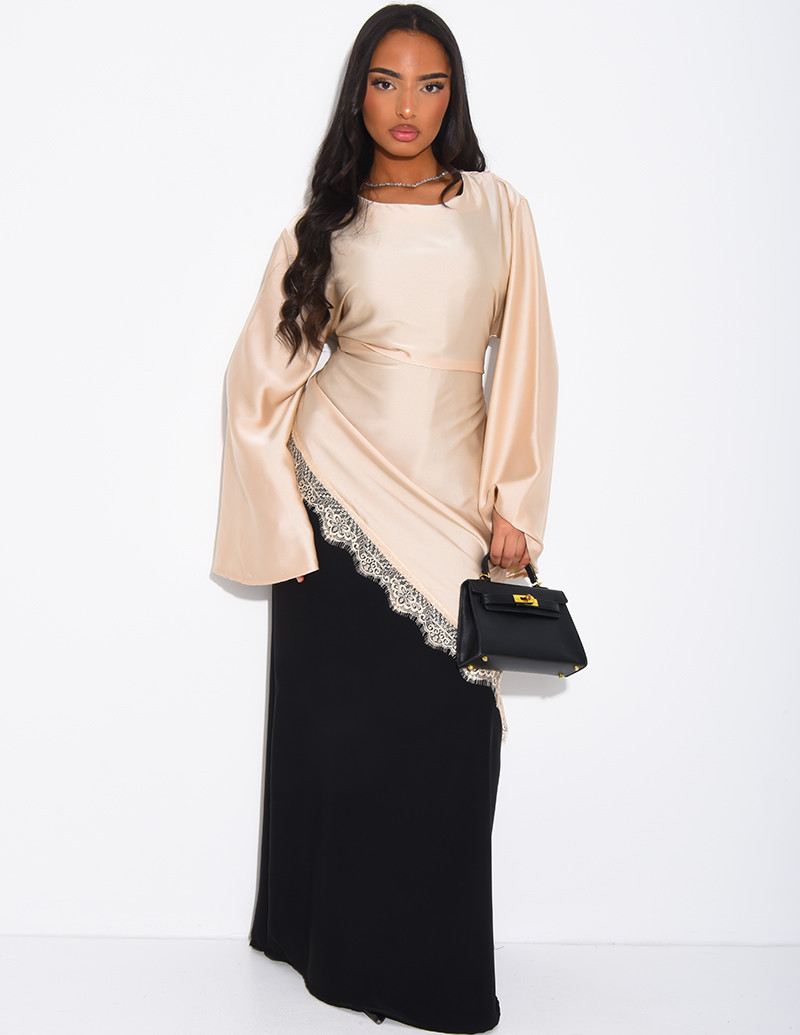 Ensemble robe sans manche...