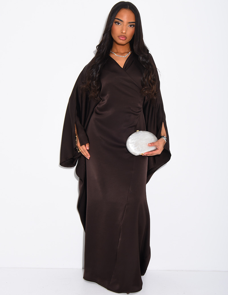 Robe papillon effet cache...