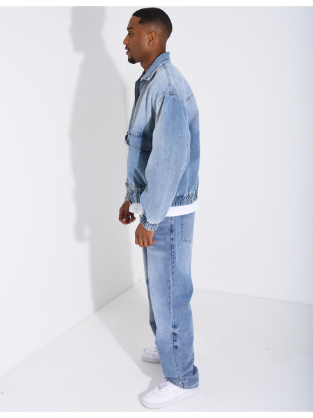 Ensemble en jeans pantalon et veste