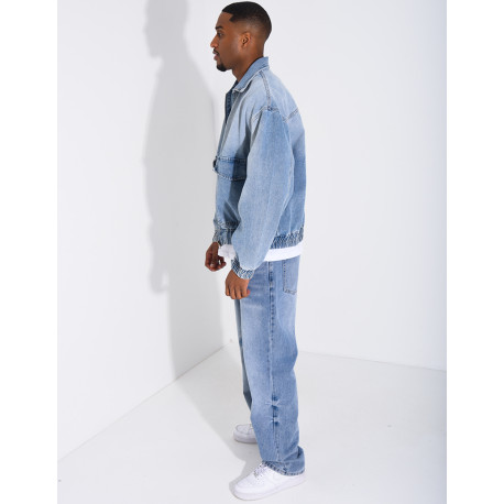 Ensemble en jeans pantalon et veste