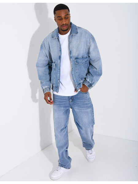 Ensemble en jeans pantalon et veste