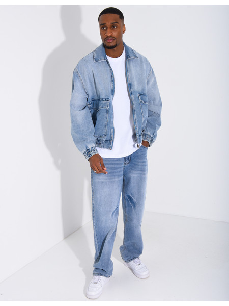 Ensemble en jeans pantalon et veste