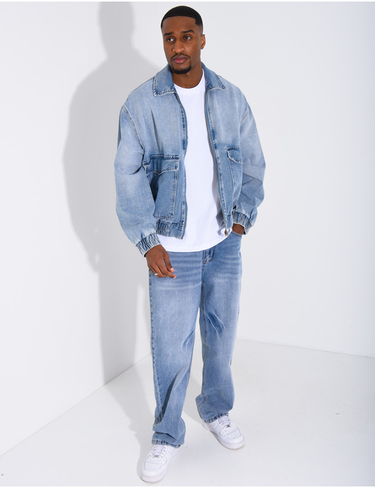 Ensemble en jeans pantalon et veste