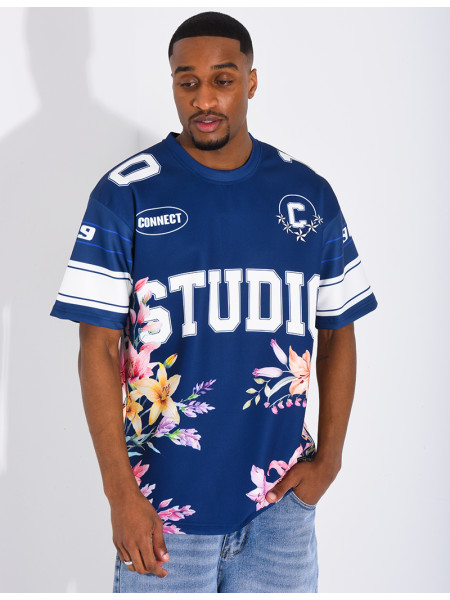 T-shirt "Studio" à fleurs