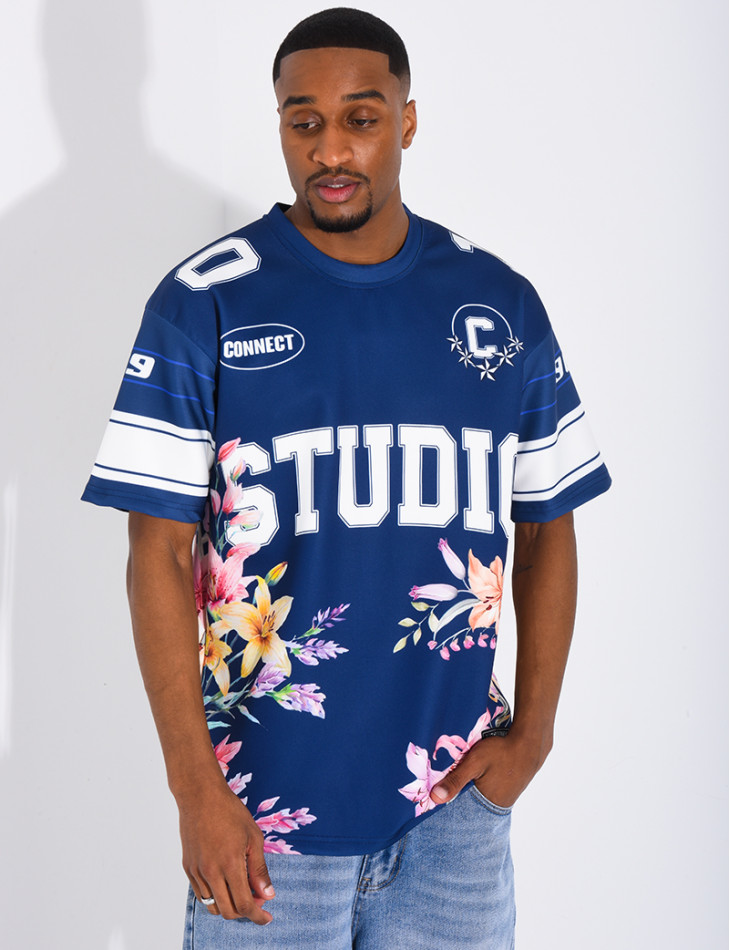 T-shirt "Studio" à fleurs