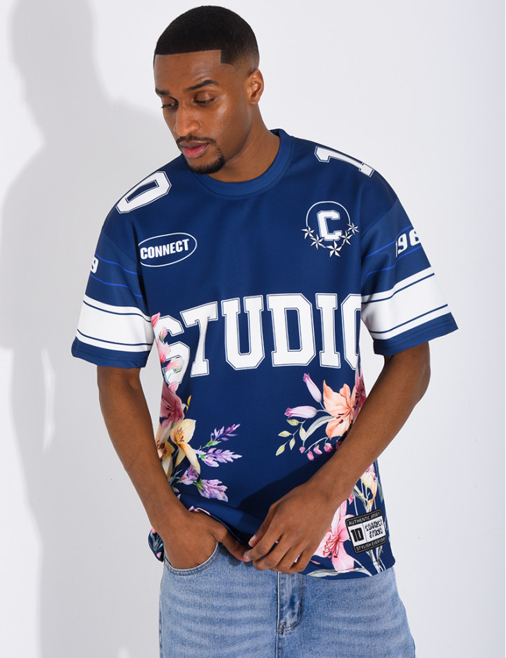 T-shirt "Studio" à fleurs