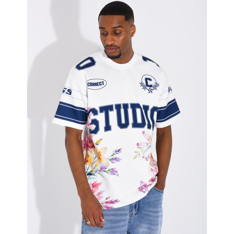 T-shirt "Studio" à fleurs