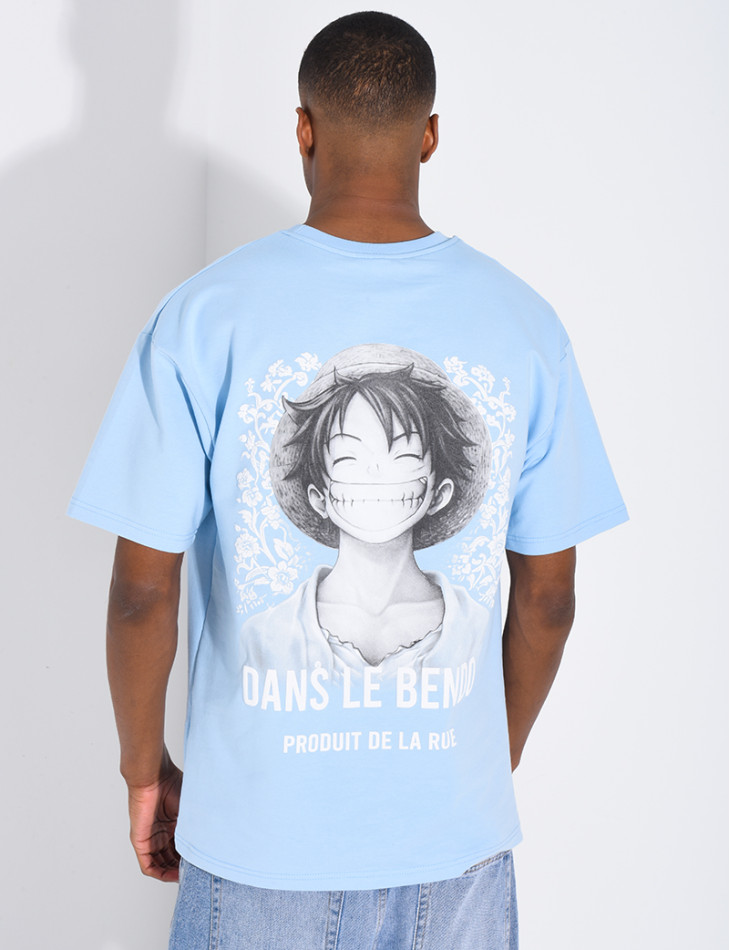 T-shirt "Dans le bendo Luffy"
