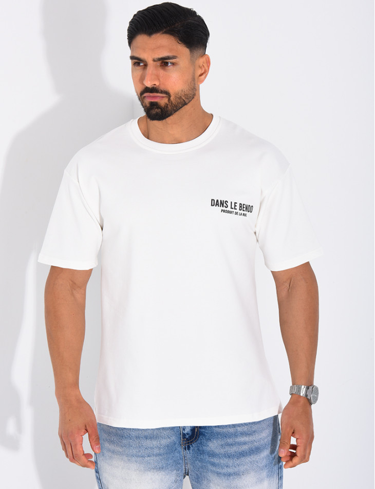 T-shirt "Dans le bendo Luffy"