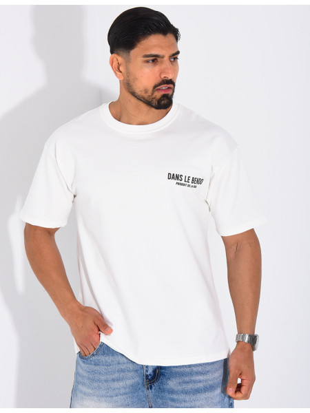 T-shirt "Dans le bendo Luffy"