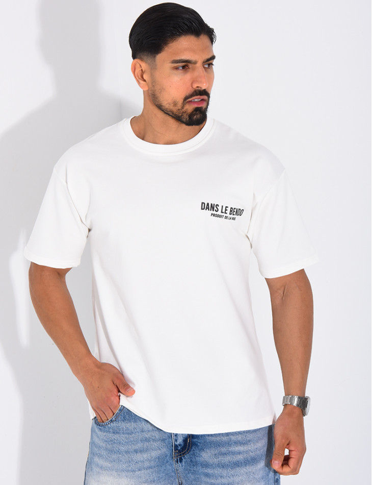 T-shirt "Dans le bendo Luffy"